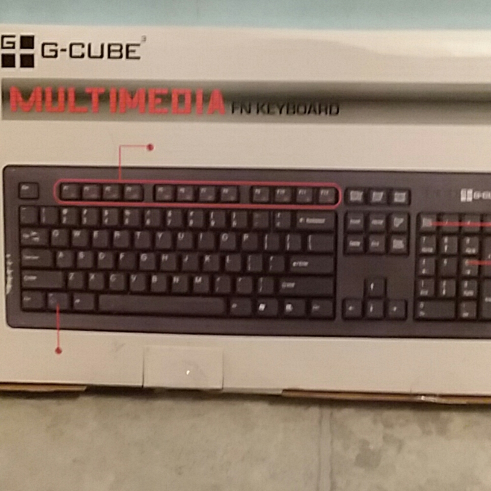 BRAND NEW! Multimedia FN Keyboard - Picture 3 of 4